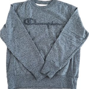 Champion sweatshirt in blue marble size XL